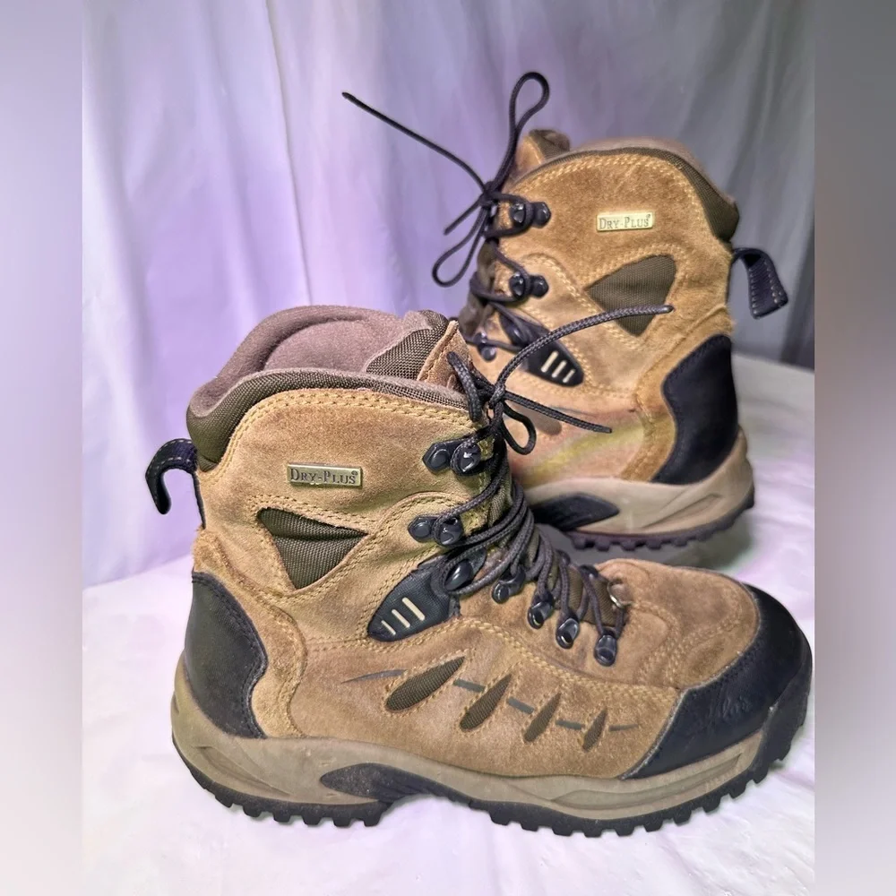 Cabela's Brown Suede Men's Boat/Hiking Boots
